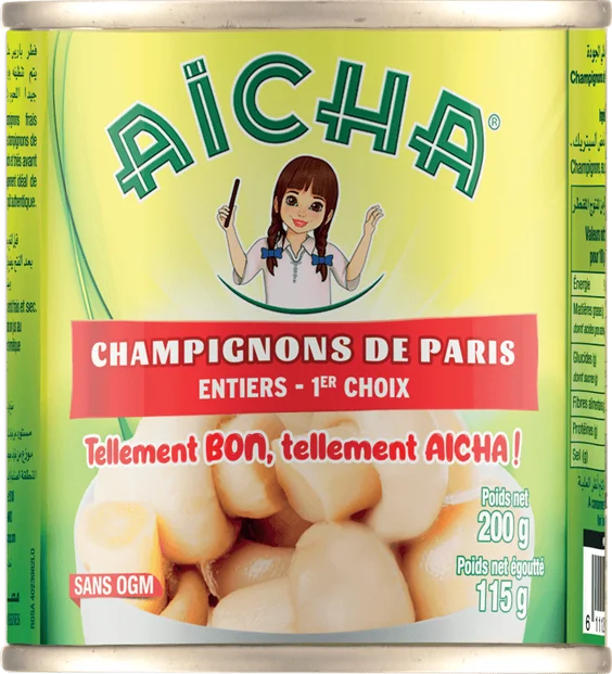 Champignons de Paris Entiers