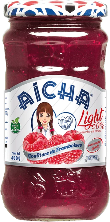 Confiture de Framboises Light