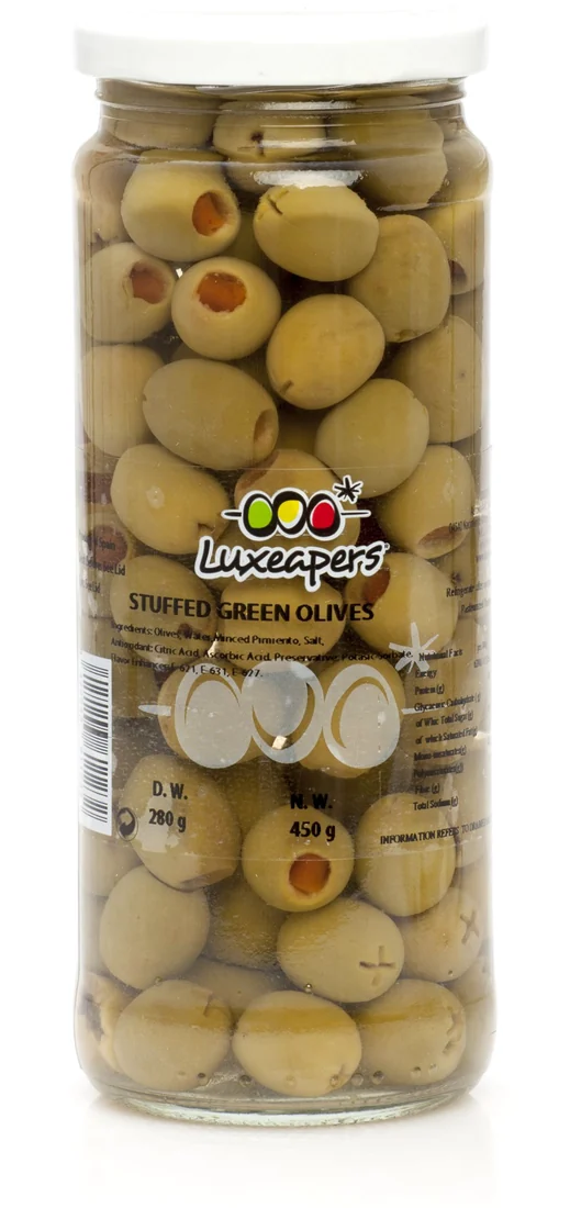 Olives Farcies à la Pâte de Piments