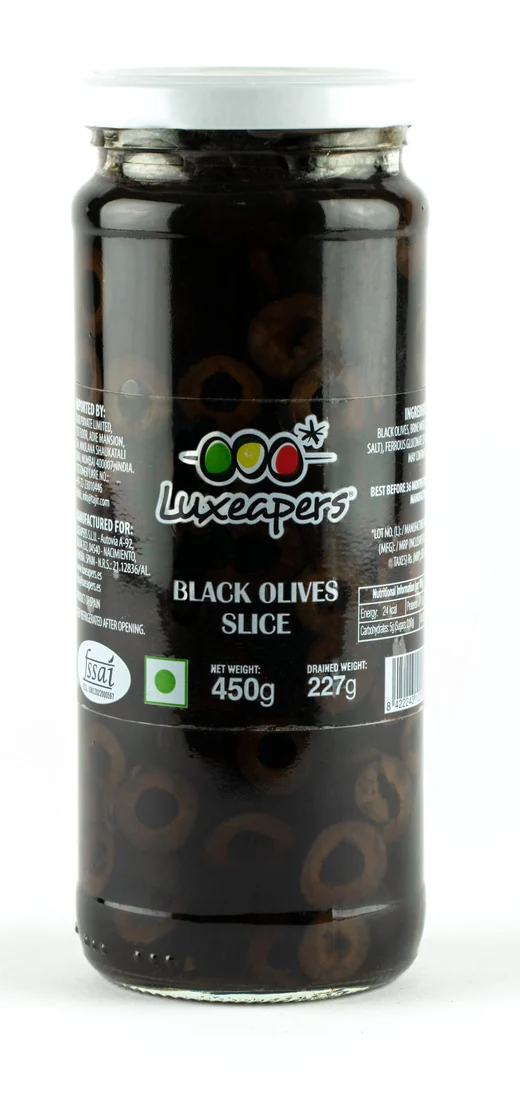 Olives Noires en Rondelles